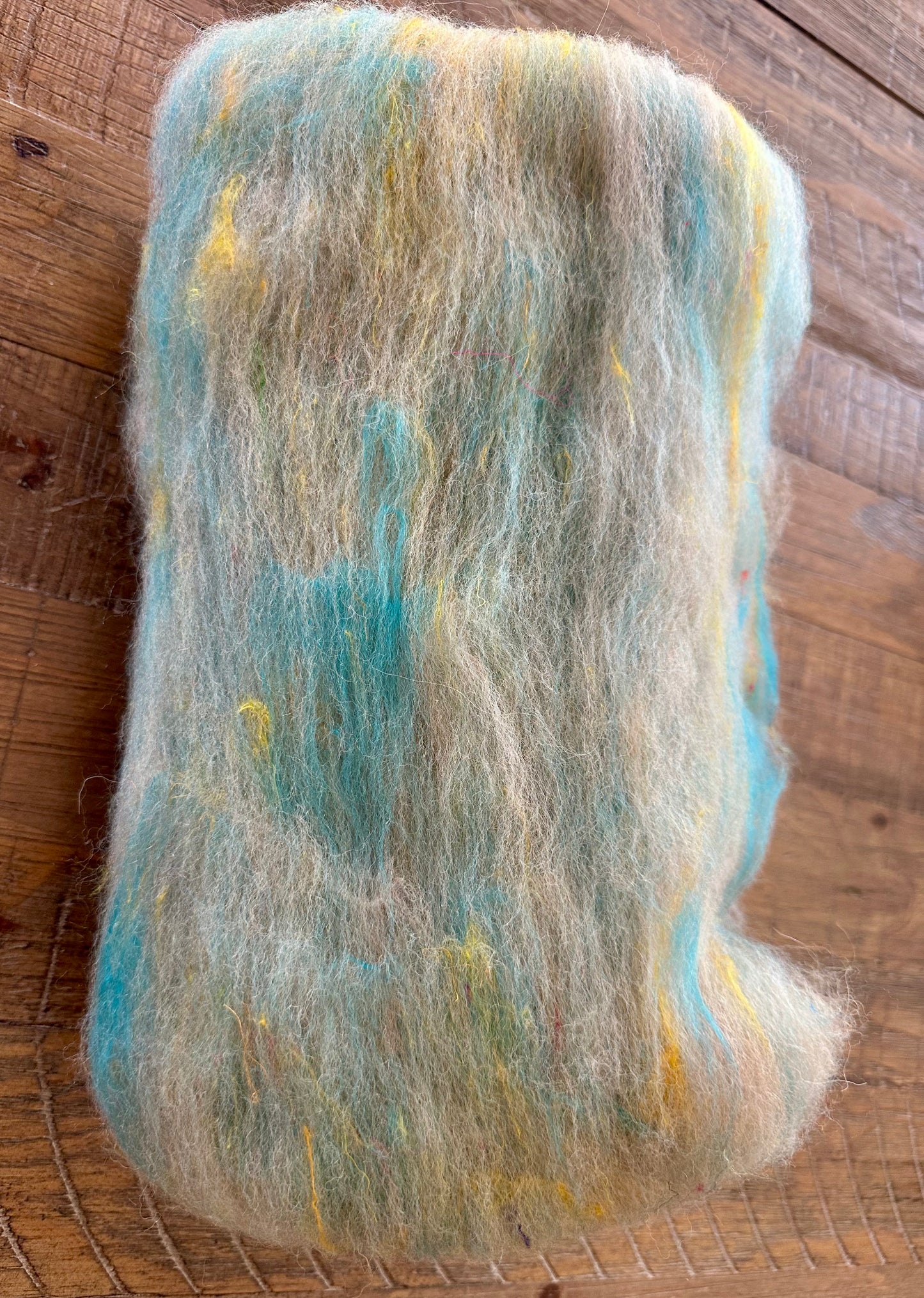 Batt-Journey in Cerulean and yellow