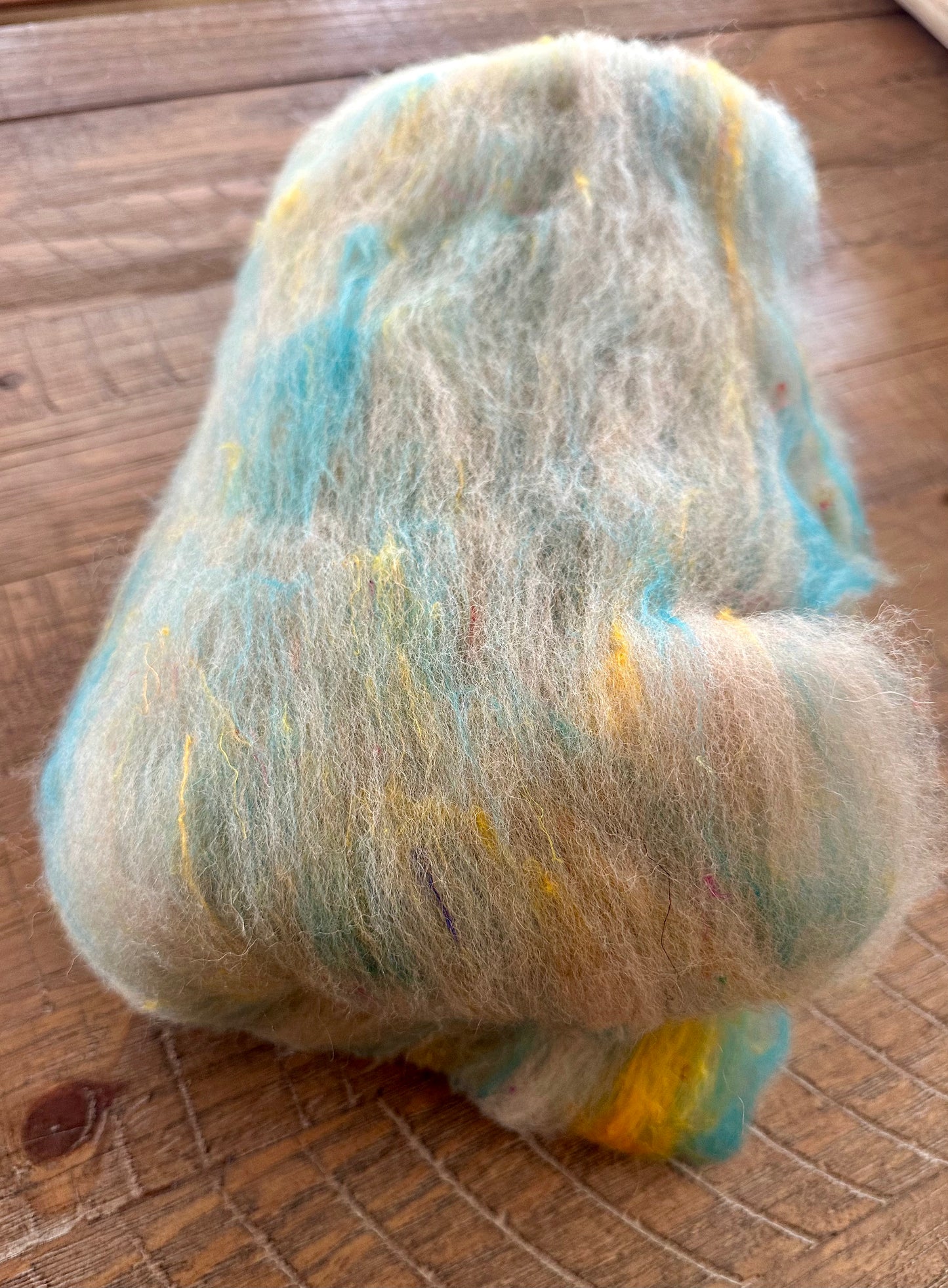 Batt-Journey in Cerulean and yellow